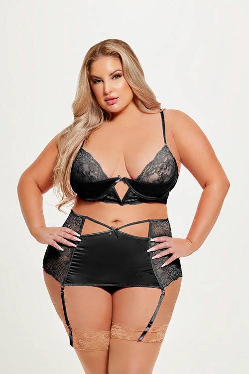 NATASHA 3 pc Set Black