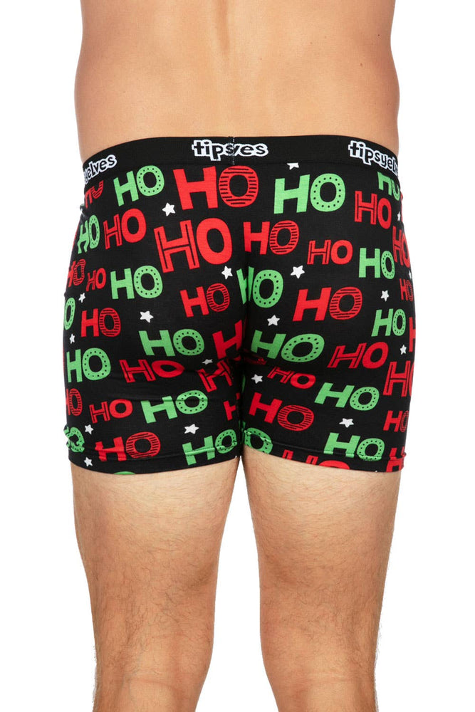 
                  
                    Red and Green Ho Ho Ho Boxer Briefs
                  
                