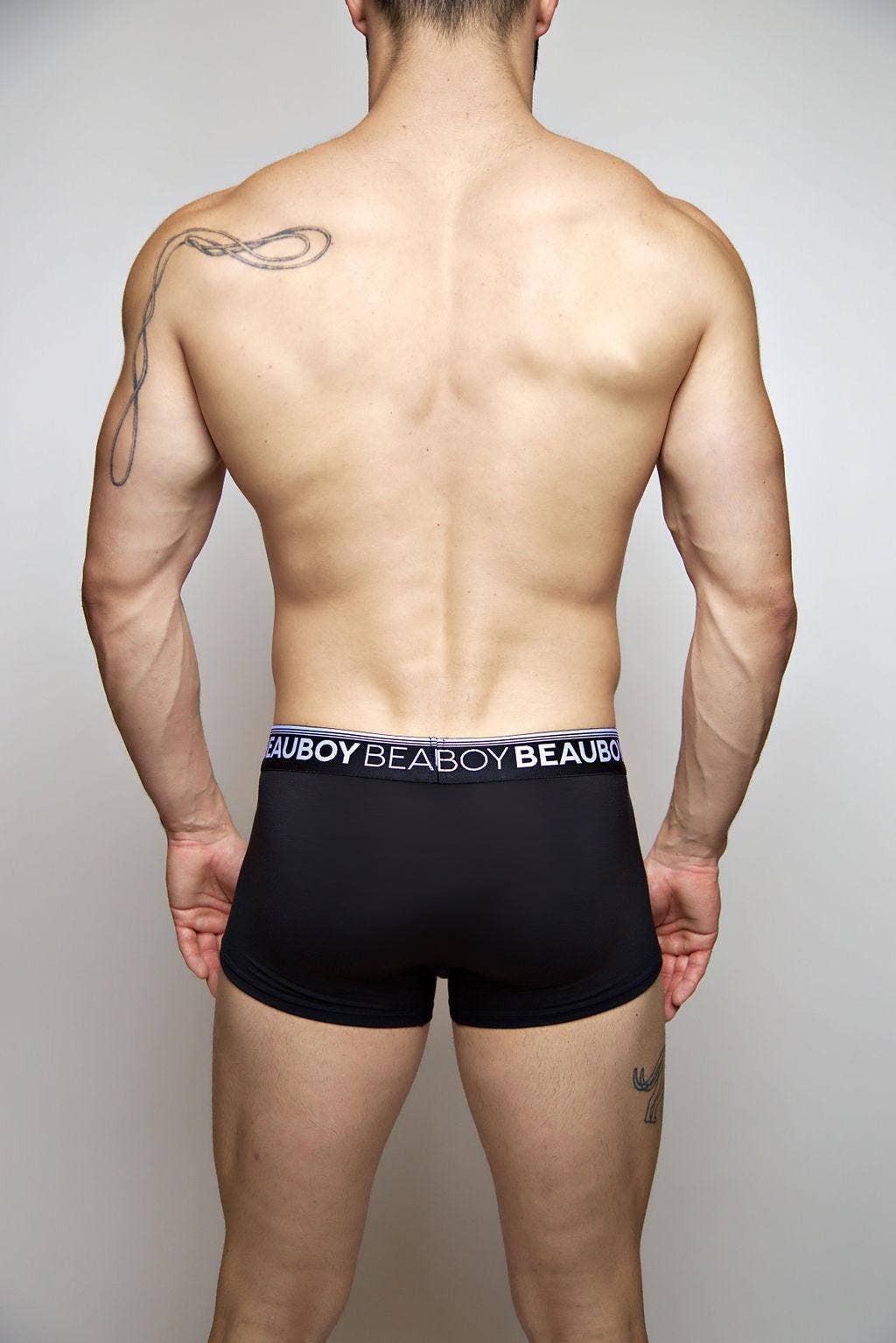 
                  
                    Beauboy Logo Trunk: Large / Black / Standard Leg
                  
                