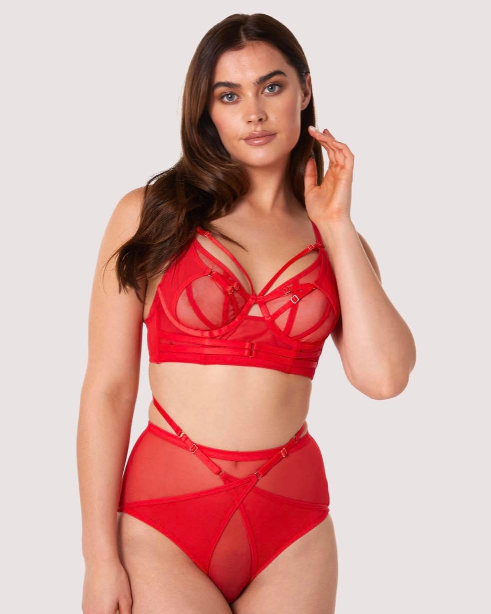 
                  
                    Red Crossover Bra
                  
                