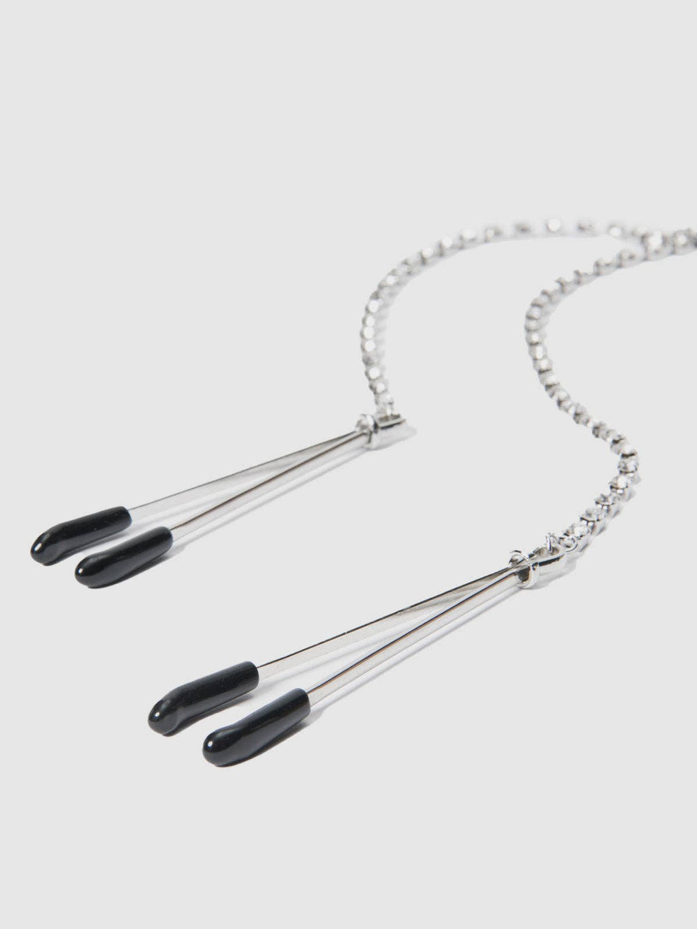 Diamond Nipple Clamps: BLACK