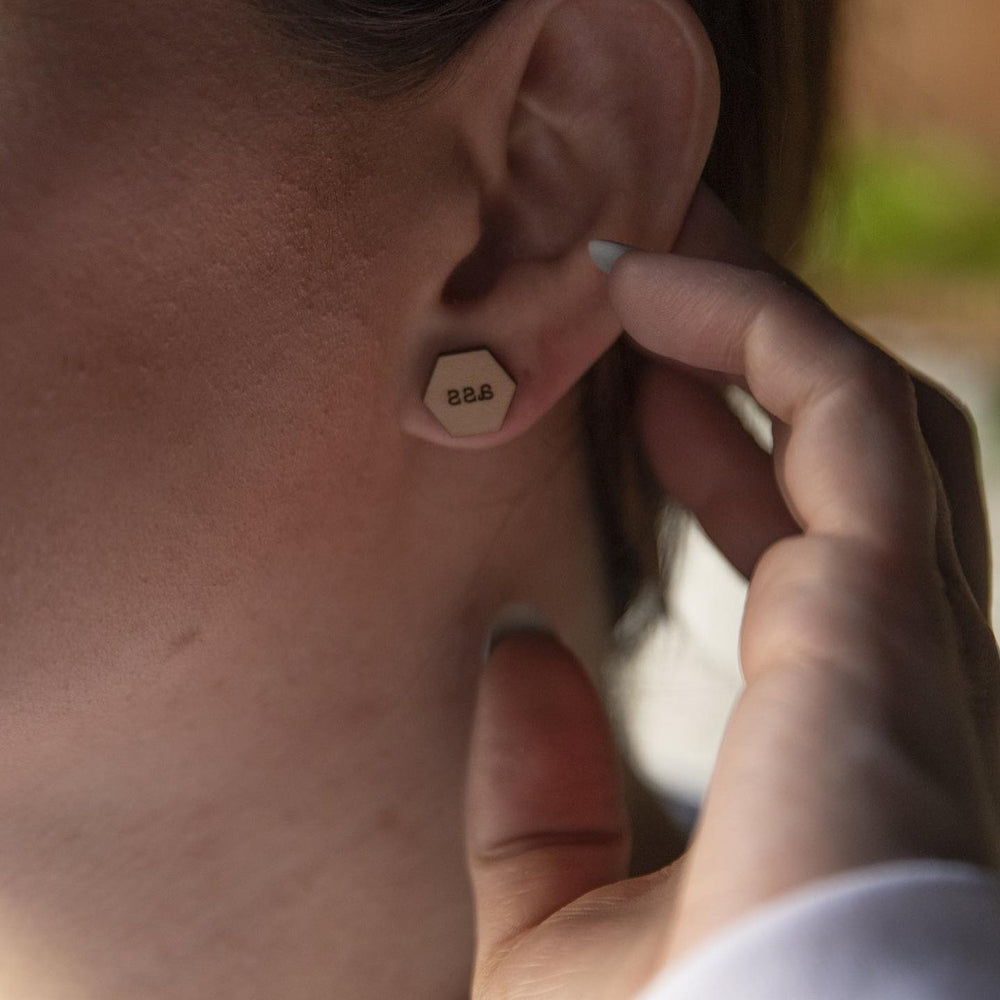 Badass Bitch Post Earrings